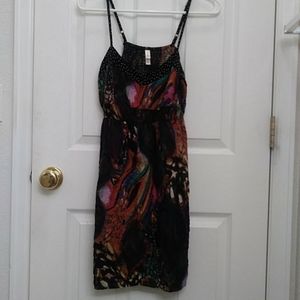 Peacock summer dress